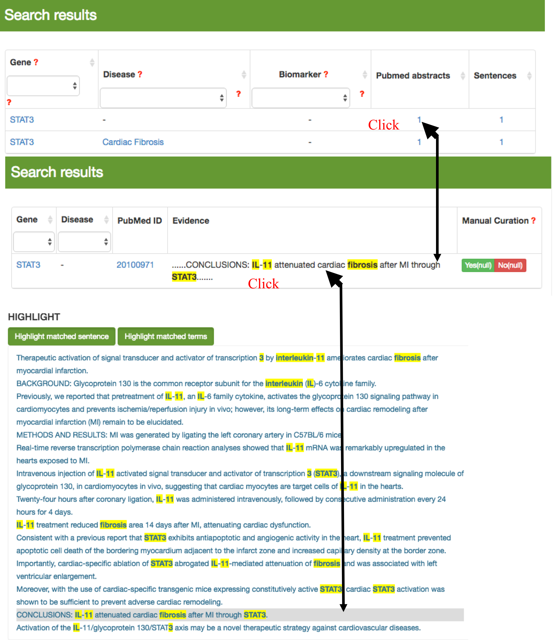 Gene-centric query